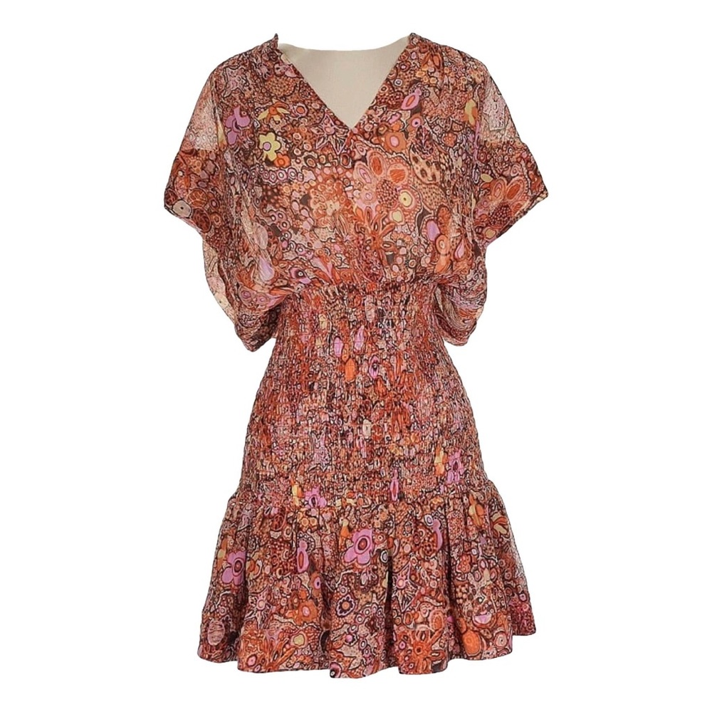 A.L.C. Multicolor Paisley Mini Dress